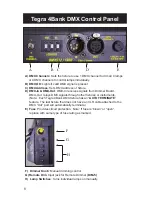 Предварительный просмотр 8 страницы Kino Flo tegra 4bank dmx Operation Manual