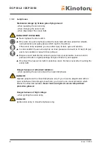 Preview for 16 page of Kinoton DCP 30 LX Operating Manual