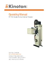 Kinoton FP 75 E Operating Manual preview