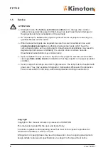 Preview for 16 page of Kinoton FP 75 E Operating Manual