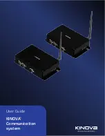 Kinova Communication system User Manual preview