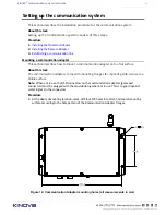 Предварительный просмотр 34 страницы Kinova Communication system User Manual