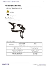 Preview for 4 page of Kinova O110 User Manual