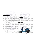 Preview for 3 page of Kinroad XT125 T-8 Instruction Manual