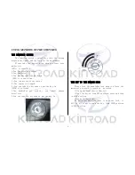 Preview for 8 page of Kinroad XT125 T-8 Instruction Manual