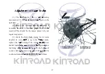 Предварительный просмотр 17 страницы Kinroad XT50-5 Manual