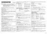 Preview for 18 page of KINSHOFER KM920-11 Operating Instructions Manual