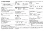 Preview for 20 page of KINSHOFER KM920-11 Operating Instructions Manual