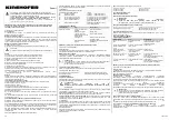 Preview for 30 page of KINSHOFER KM920-11 Operating Instructions Manual