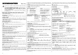 Preview for 52 page of KINSHOFER KM920-11 Operating Instructions Manual