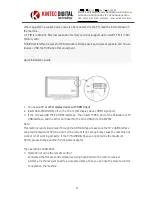 Preview for 2 page of Kintec Digital KAD-P601 User Manual