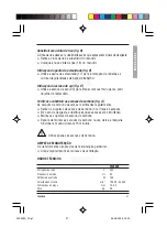 Предварительный просмотр 37 страницы KINZO 25C5030 Instruction Manual