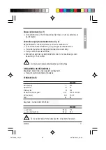 Предварительный просмотр 57 страницы KINZO 25C5030 Instruction Manual