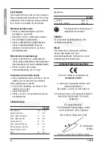 Preview for 38 page of KINZO 31L801 Instruction Manual