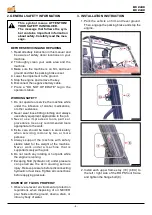 Предварительный просмотр 4 страницы Kioti K9 2400 Installation Instructions Manual