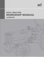 Kioti LK3054XS Workshop Manual preview