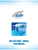 KIP Fold 1000 Offline User Manual preview