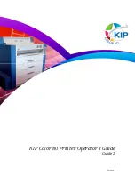 Preview for 1 page of KIP KIP Color 80 Operator'S Manual