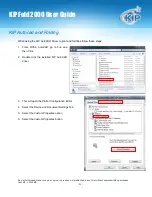 Preview for 22 page of KIP KIPFold 2000 User Manual