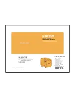 Preview for 1 page of Kipor K DA6700TA Operation Manuals