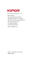 Preview for 54 page of Kipor KDE100SS3 Operation Manuals