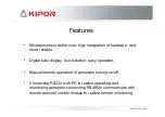 Preview for 4 page of Kipor KP310 User Manual