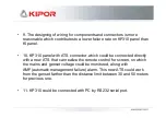 Preview for 8 page of Kipor KP310 User Manual