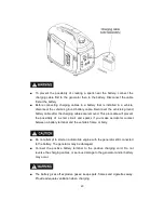 Предварительный просмотр 21 страницы Kipor Sinemaster IG2000i Operation Manual