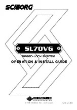 Kiramek SCIBORG SL70VG Operation & Install Manual preview