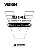 Preview for 1 page of Kiramek Vision 1014C Instruction Manual