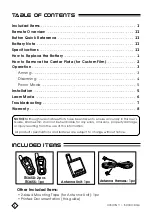 Предварительный просмотр 2 страницы Kiramek VISION SCIBORG TR365D User Manual