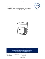 Предварительный просмотр 3 страницы KIRAMI MACU Instructions For Use Manual