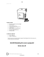 Предварительный просмотр 4 страницы KIRAMI MACU Instructions For Use Manual