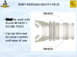 Предварительный просмотр 9 страницы Kirby Morgan M-48 MOD-1 User, Operator Course