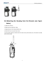 Предварительный просмотр 20 страницы Kirisun DP405 Service Manual