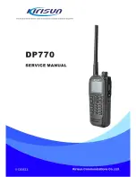 Kirisun DP770 Service Manual preview