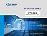 Kirisun FP520S Instruction Manual предпросмотр