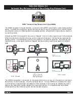 Предварительный просмотр 3 страницы Kirk SKPM Instruction Manual