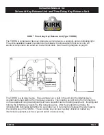 Preview for 5 page of Kirk SKPM Instruction Manual