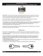 Preview for 7 page of Kirk SKPM Instruction Manual