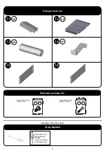 Предварительный просмотр 6 страницы Kirkland Signature 2127649 Installation Instructions And Use & Care Manual