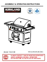 Kirkland Signature 720-0108 Assembly & Operating Instructions preview