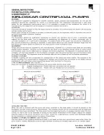 Предварительный просмотр 55 страницы KIRLOSKAR 8 UP 200/38 Instruction On Installation, Operation And Maintenance