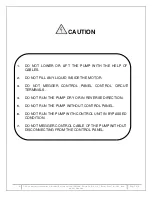 Preview for 3 page of KIRLOSKAR Non-Clog Submersible Series Instructions On Installation, Operation And Maintenance Manual