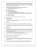 Preview for 12 page of KIRLOSKAR Non-Clog Submersible Series Instructions On Installation, Operation And Maintenance Manual