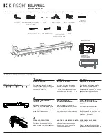 Kirsch Architrac 94001 Quick Start Manual preview