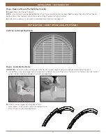 Предварительный просмотр 22 страницы Kirsch Composite Shutters Series Installation Instructions Manual