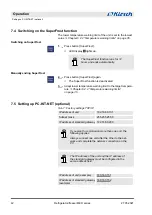 Preview for 42 page of Kirsch FROSTER MED 95 eco PRO-ACTIVE Operating Instructions Manual