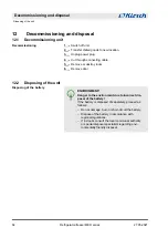 Preview for 64 page of Kirsch FROSTER MED 95 eco PRO-ACTIVE Operating Instructions Manual