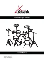 Preview for 1 page of Kirstein XDRUM DD-670 User Manual